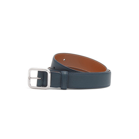 Tumbled Leather Adjustable Belt