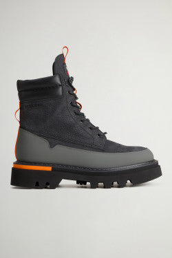 Ankle Boots In Tumbled Nubuck Leather By Todd Snyder Men