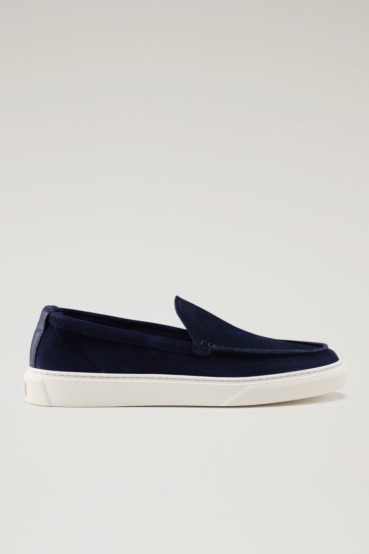Suede Leather Loafers Men
