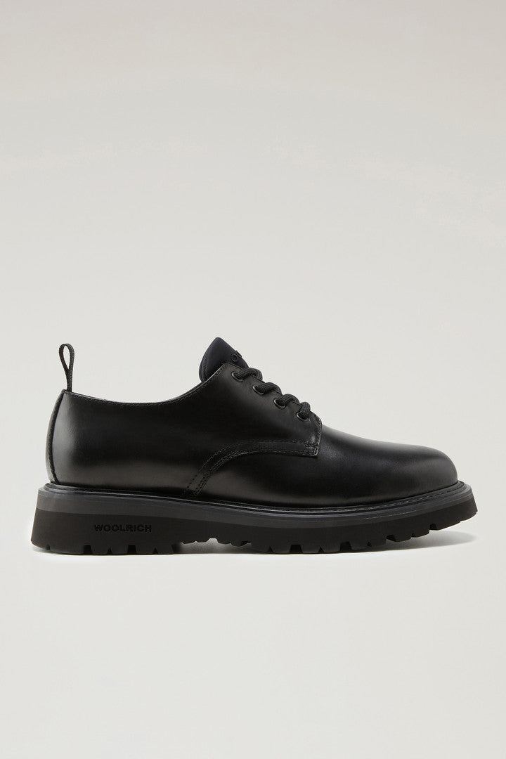 New City Derby Shoes In Calfskin Leather Men