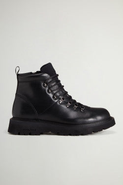Hiking Boots In Calfskin Leather Men