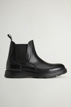 Stone Grove Ankle Boots in Calfskin Leather - Men - Black