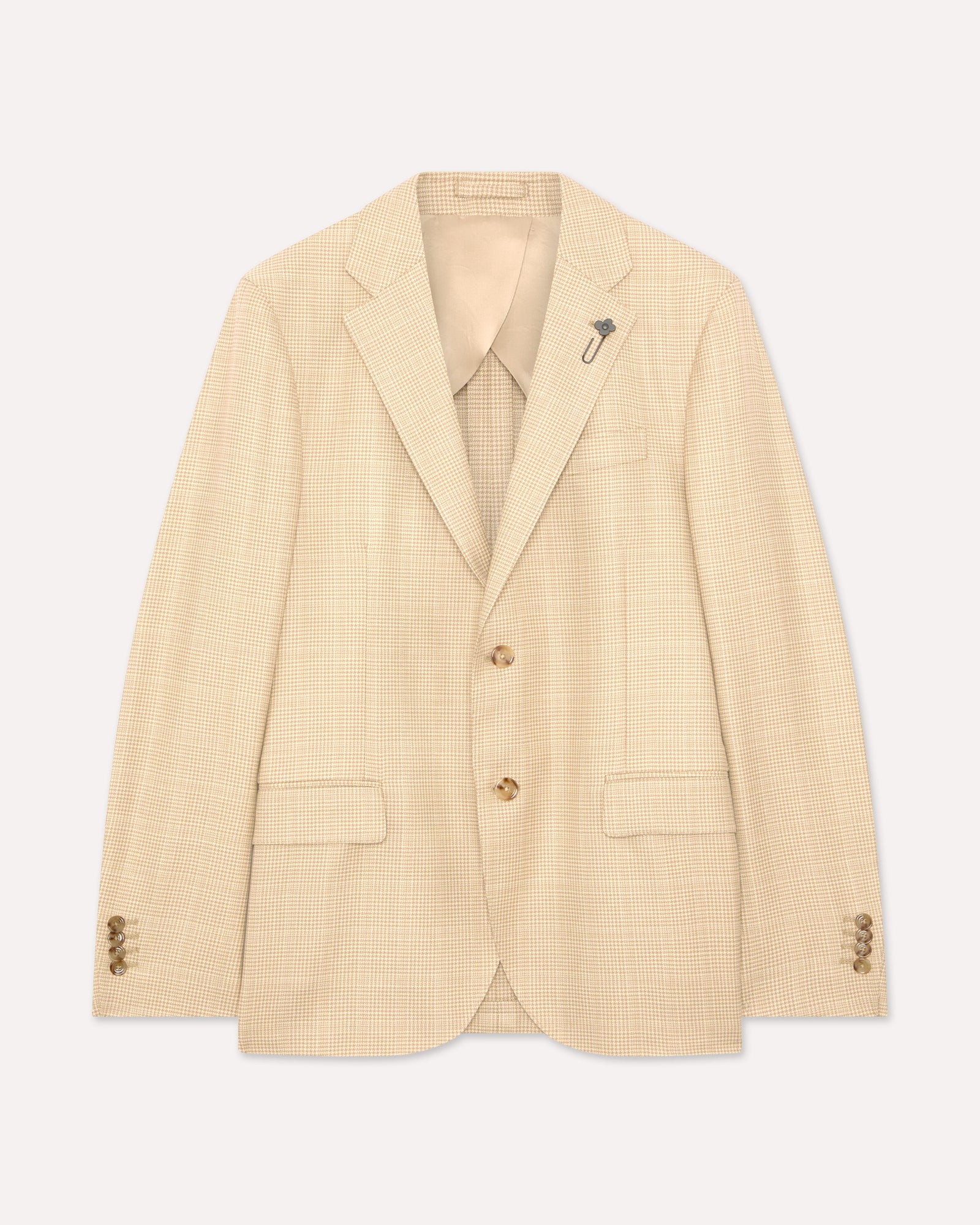 Giacca Monopetto Beige