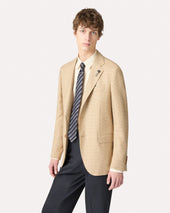 Giacca Monopetto Beige