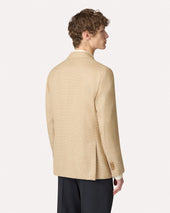 Giacca Monopetto Beige
