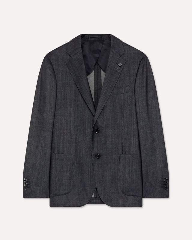 Giacca monopetto blu