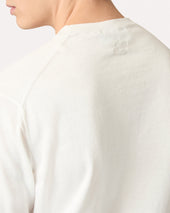 T Shirt Bianca In Maglia