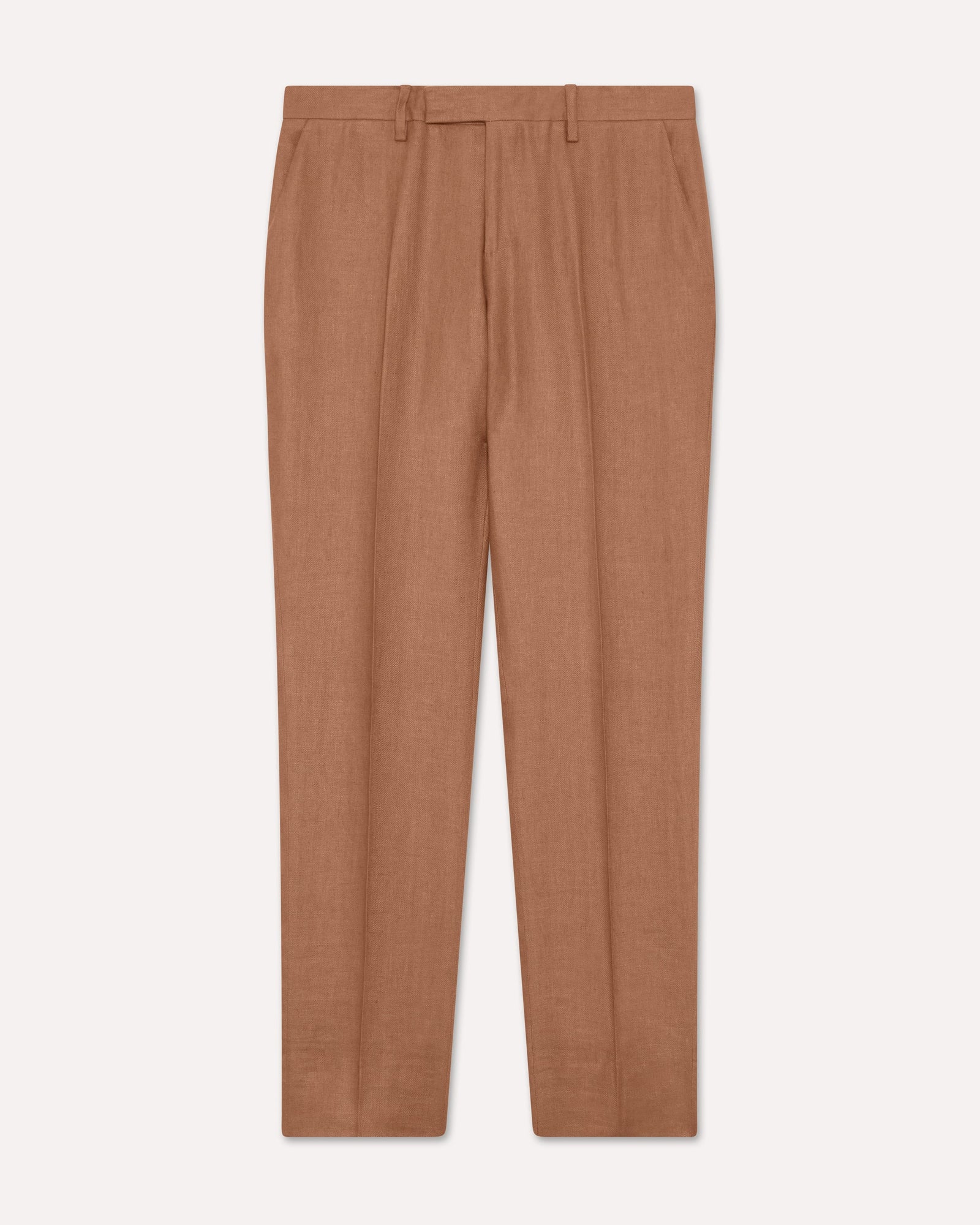 Pantalone Marrone In Twill