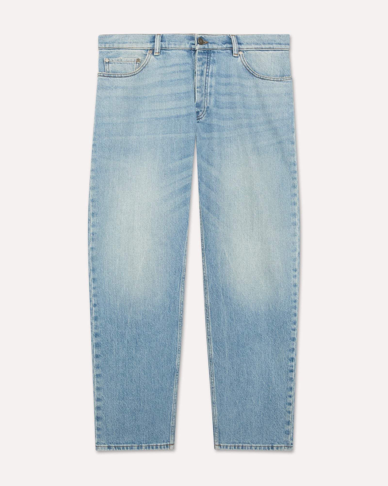 Jeans Blu Comfort Fit In Stretch