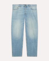 Jeans blu comfort fit in denim stretch