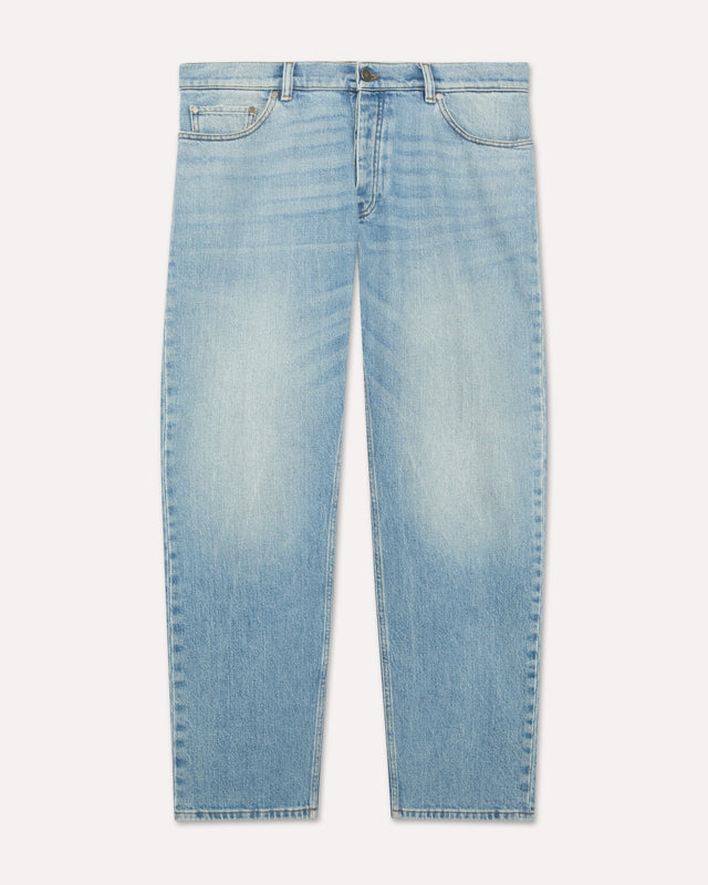 Jeans blu comfort fit in denim stretch
