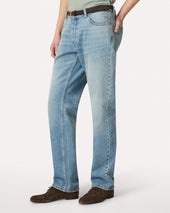 Jeans Blu Comfort Fit In Stretch