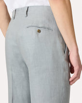 Pantalone Grigio In Twill