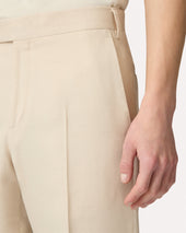 Pantalone Beige In Ecovero