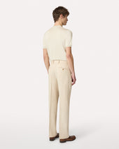 Pantalone Beige In Ecovero