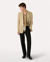 Pantalone Nero In Ecovero