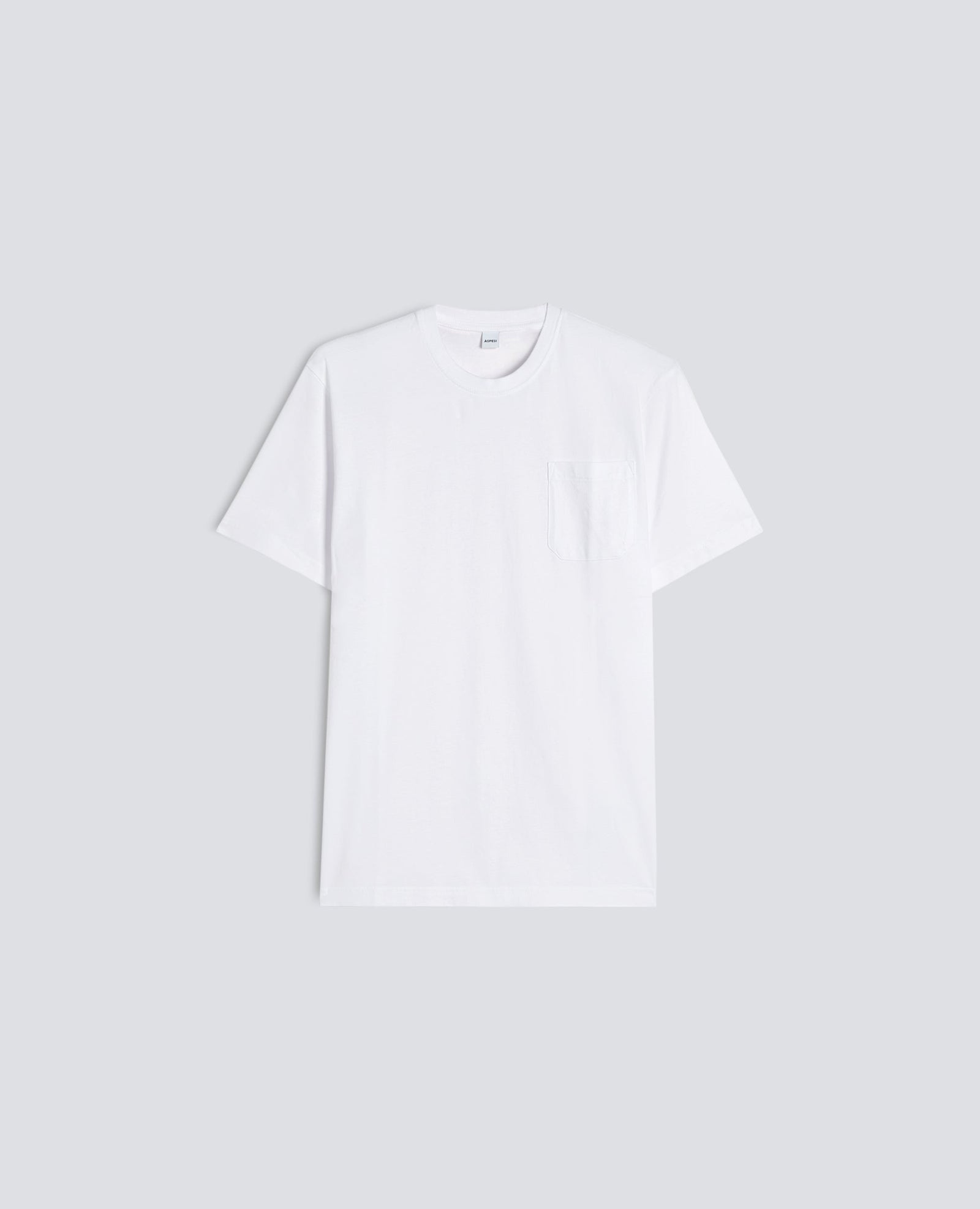 T Shirt In Jersey Di Cotone Bianco