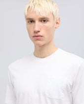 T Shirt In Jersey Di Cotone Bianco