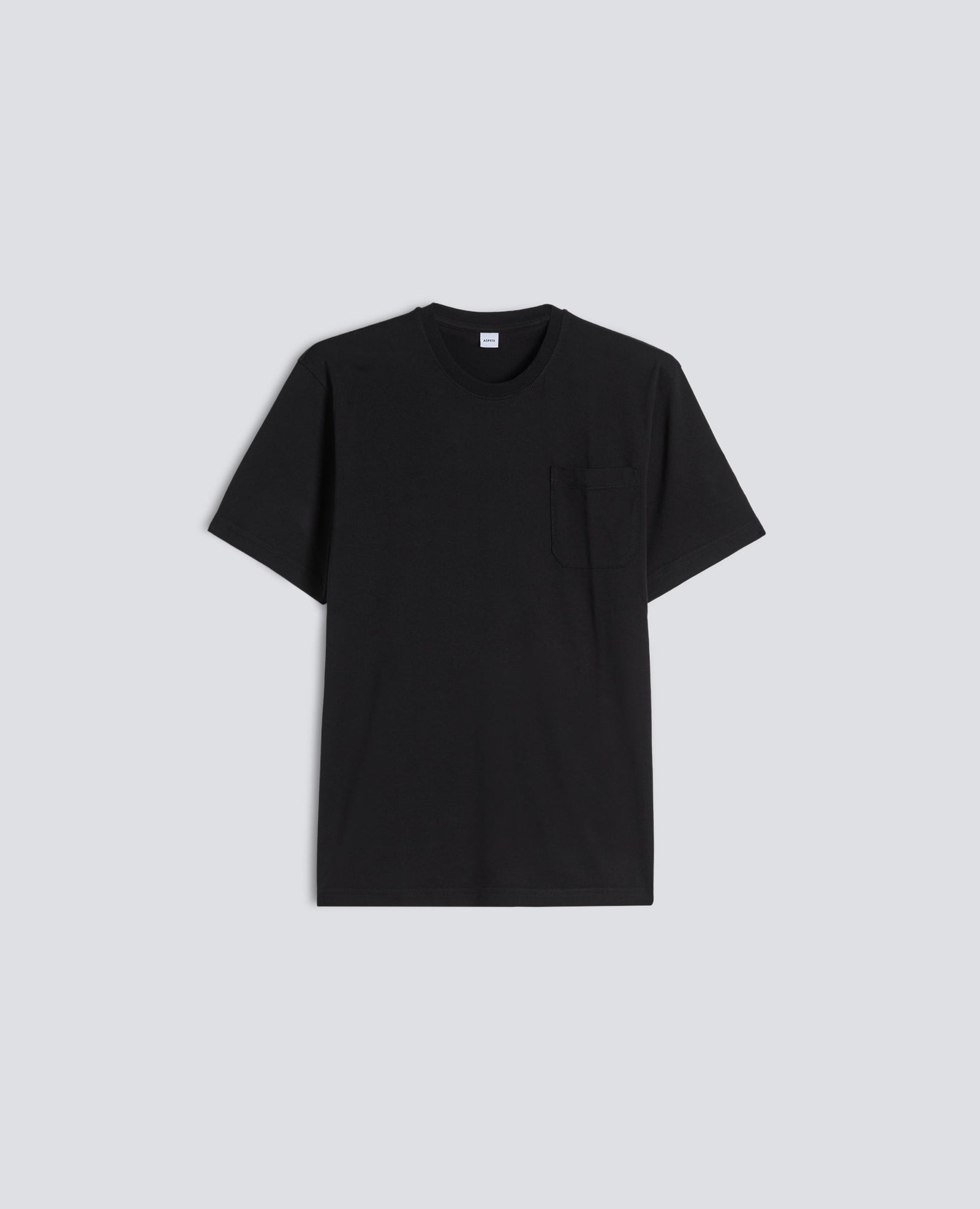 T Shirt In Jersey Di Cotone Nero