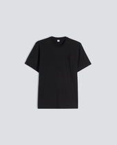 T-SHIRT IN JERSEY DI COTONE - NERO