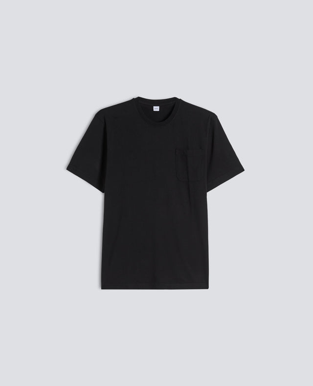T-SHIRT IN JERSEY DI COTONE - NERO