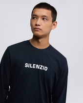 T Shirt A Maniche Lunghe Silenzio