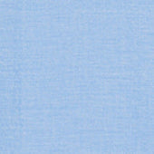 Camicia Classica In Chambray Di Cotone Leggero Indiano Azzurro
