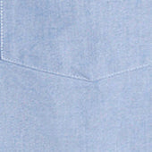 Camicia In Cotone Oxford Con Collo Button Down Azzurro
