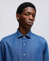 Camicia Vic In Twill Di Cotone Organico