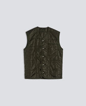 Mini Field Jacket In Gabardina Di Cotone Militare