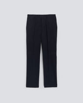 PANTALONE NEW HERMAN IN GABARDINA DI COTONE - NAVY