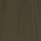 Pantalone Slim Banana In Gabardina Di Cotone Militare