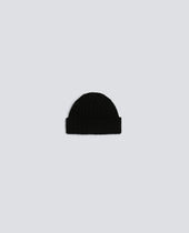 RIBBED WOOL BEANIE