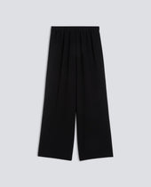 Cady Crepe Trousers With Elastic