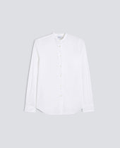 COTTON-BLEND POPLIN SHIRT