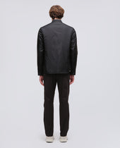 Overshirt In Nylon Idrorepellente Nero