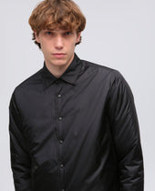Overshirt In Nylon Idrorepellente Nero