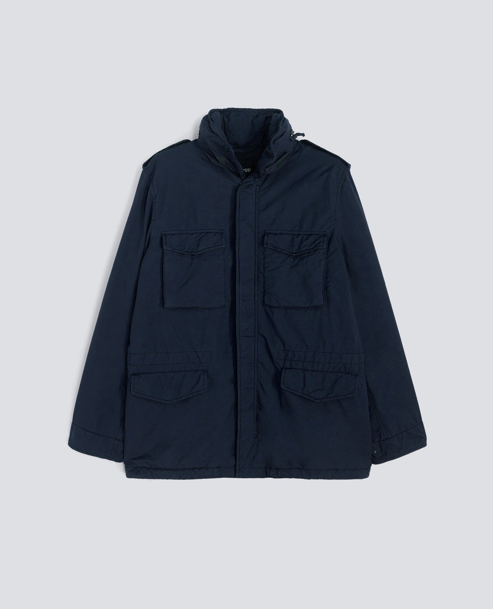 Field Jacket New Camp In Nylon Tinto Capo