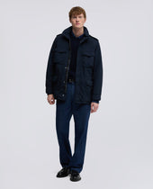 Field Jacket New Camp In Nylon Tinto Capo