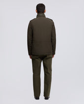 Field Jacket Mini Field Vento In Nylon Militare
