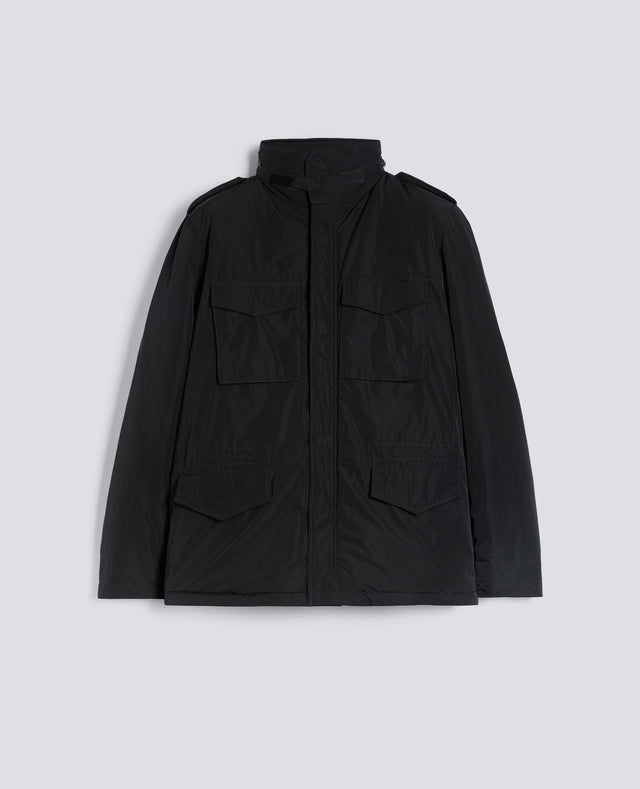 FIELD JACKET MINI FIELD VENTO IN NYLON - NERO