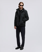Field Jacket Mini Field Vento In Nylon Nero