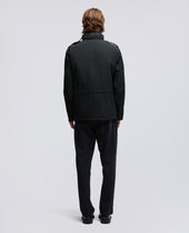 Field Jacket Mini Field Vento In Nylon Nero