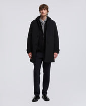 Cappotto Perfetto In Poliestere Nero
