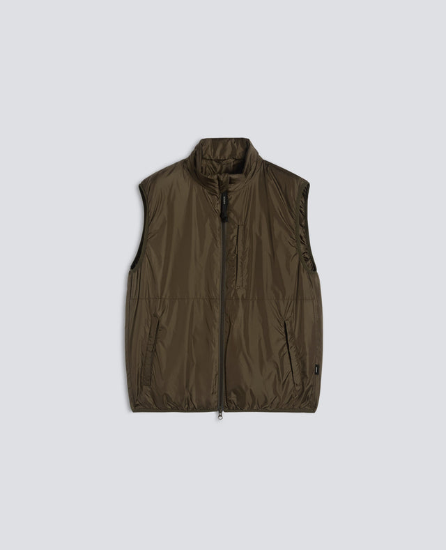 GILET JIL IN NYLON - MILITARE