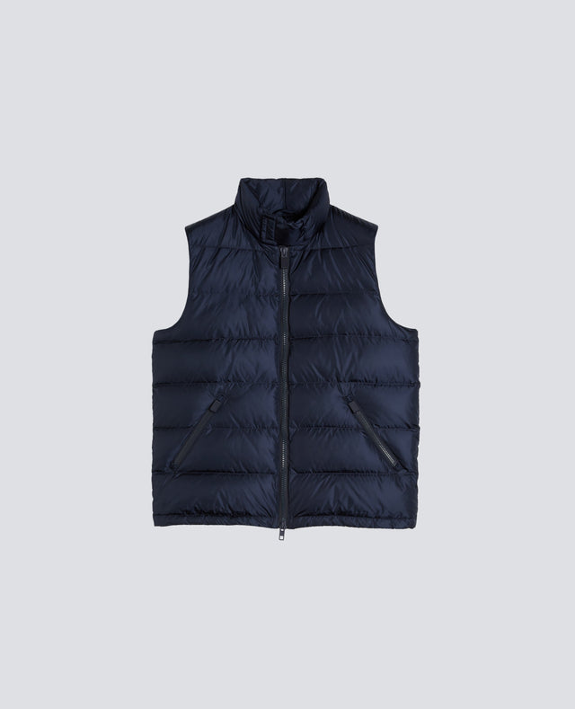 GILET PIUMA SLIM RE IN NYLON - NAVY
