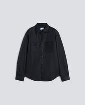 CAMICIA 13 PIU' IN NYLON - NERO