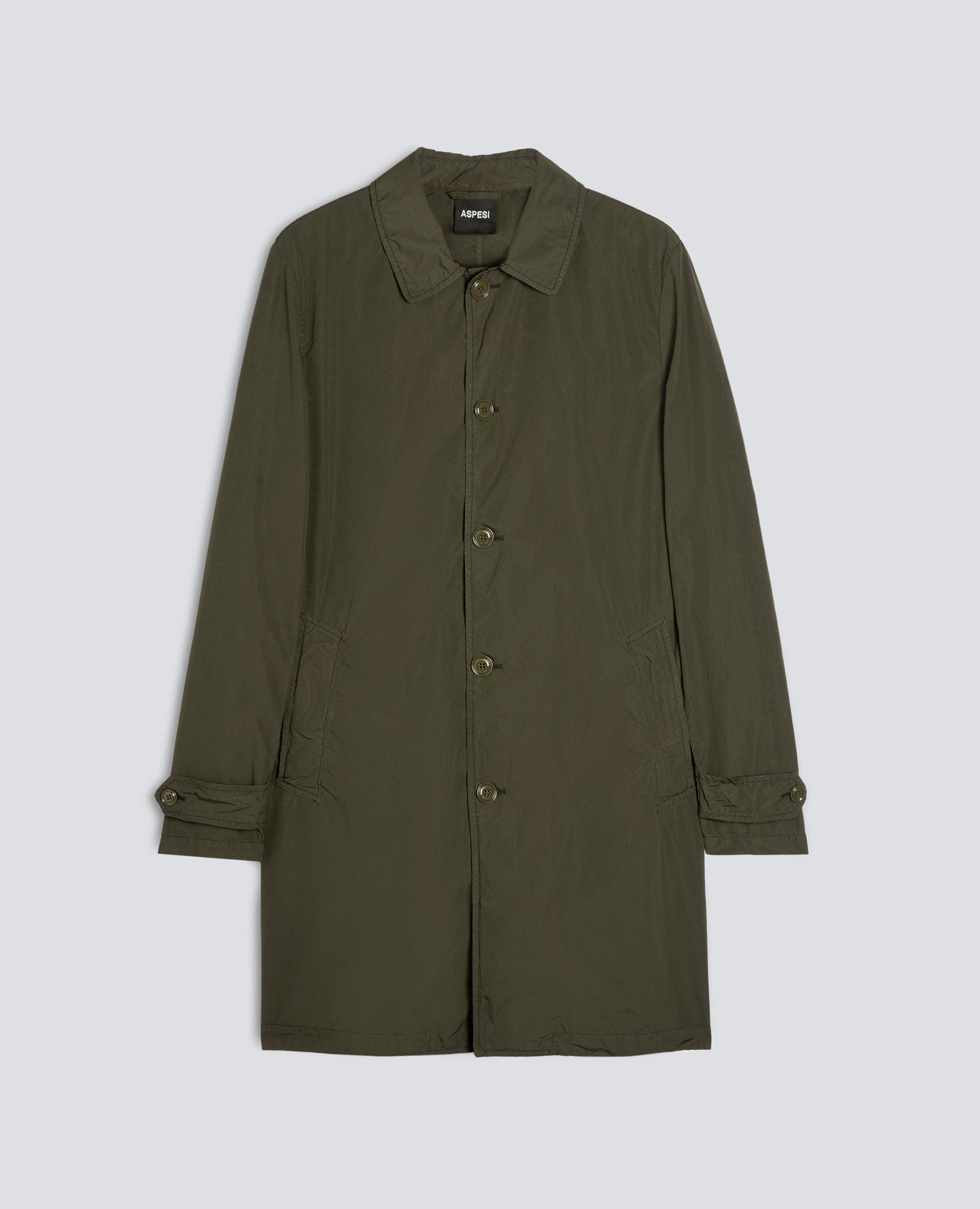 Impermeabile In Poliestere E Nylon Compatto Militare
