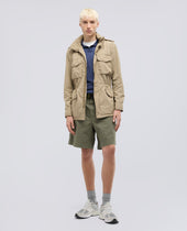Giubbotto 65 Replica In Poliestere E Nylon Compatto Beige