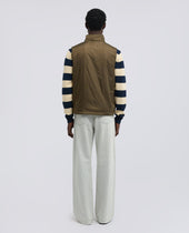 Gilet Vernes In Nylon Militare
